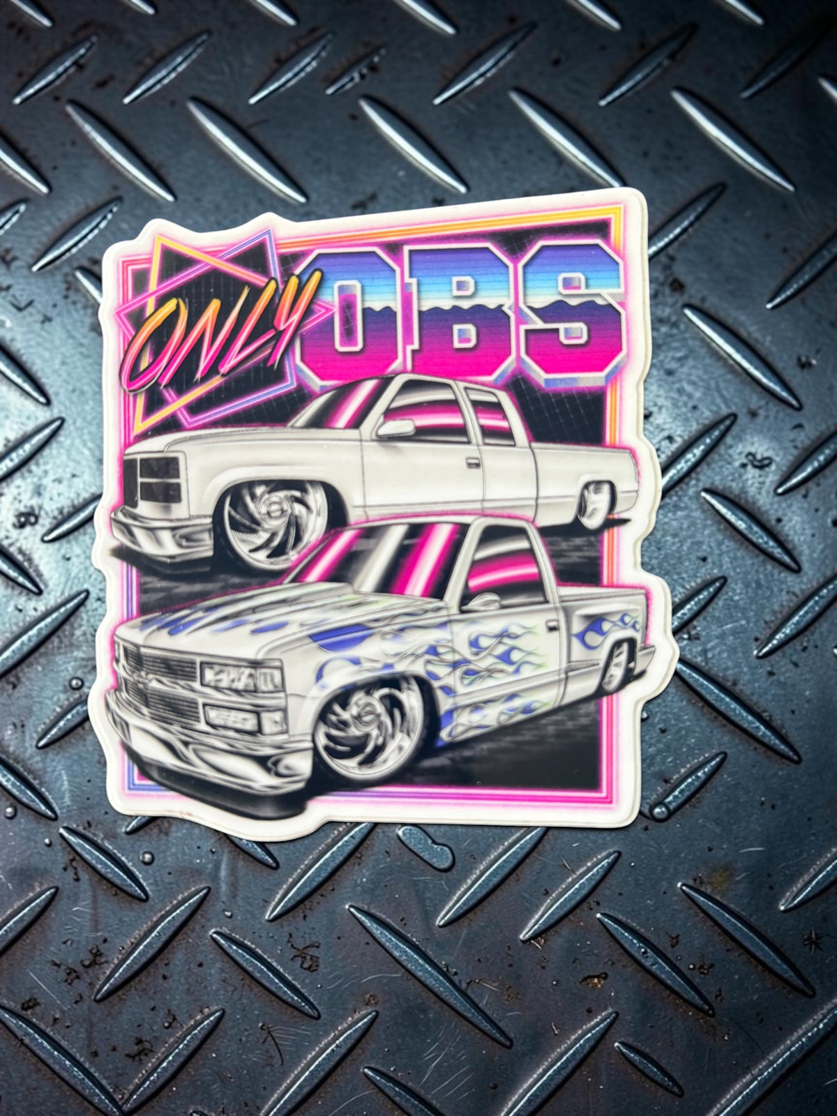 Only OBS NINETIES STICKER