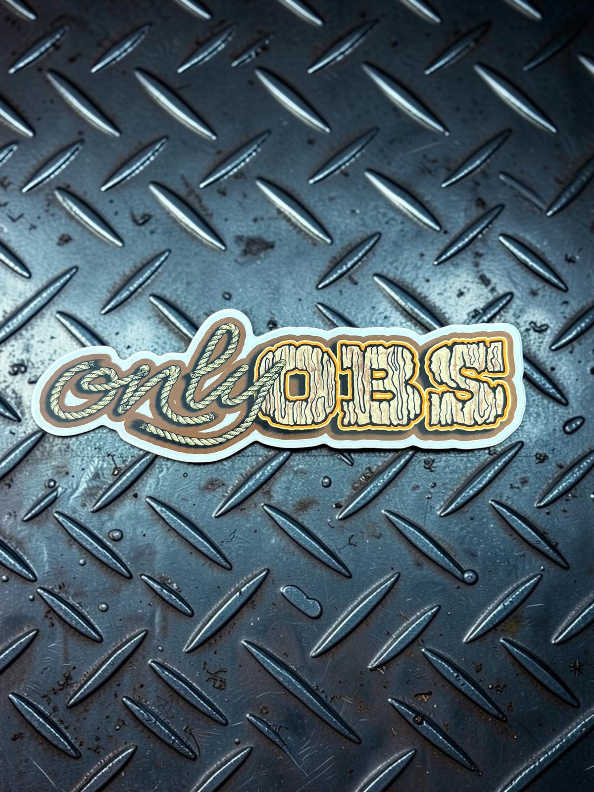 Only OBS WILD WEST STICKER