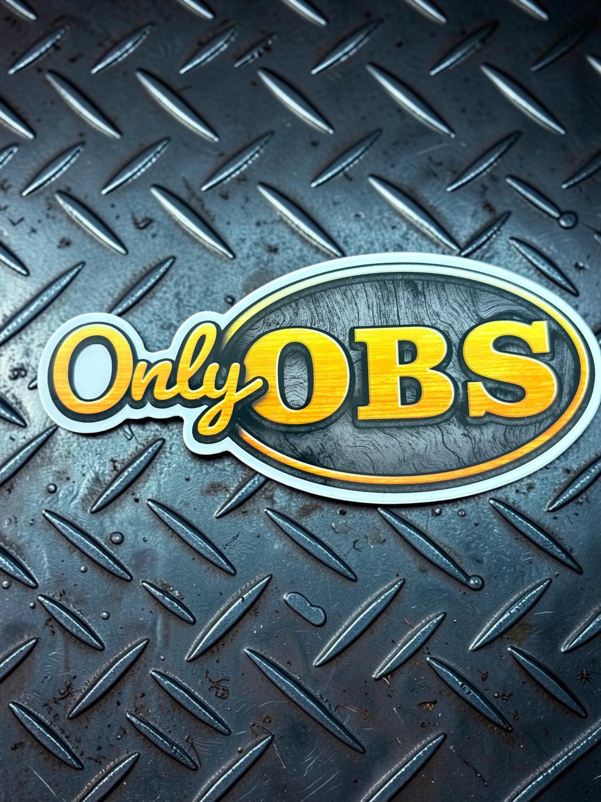 Only OBS OUTDOORS STICKER