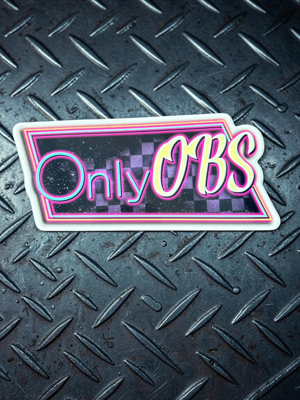 Only OBS PACE TRUCK LOGO STICKER