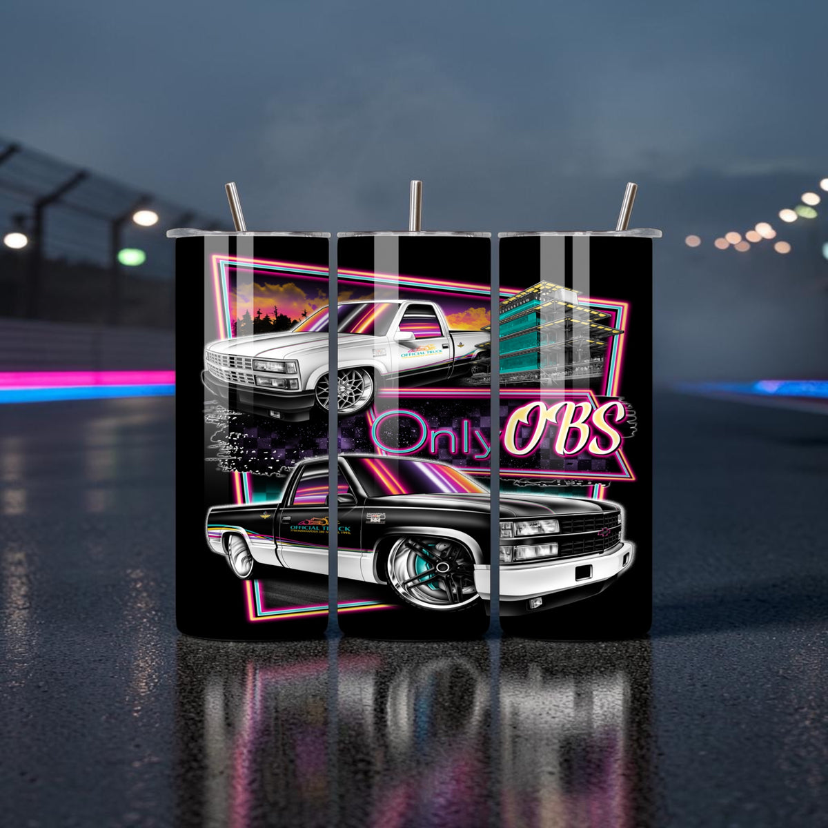 Only OBS PACE TRUCK 20 OZ TUMBLER
