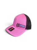 Only OBS printed black leather patch hat