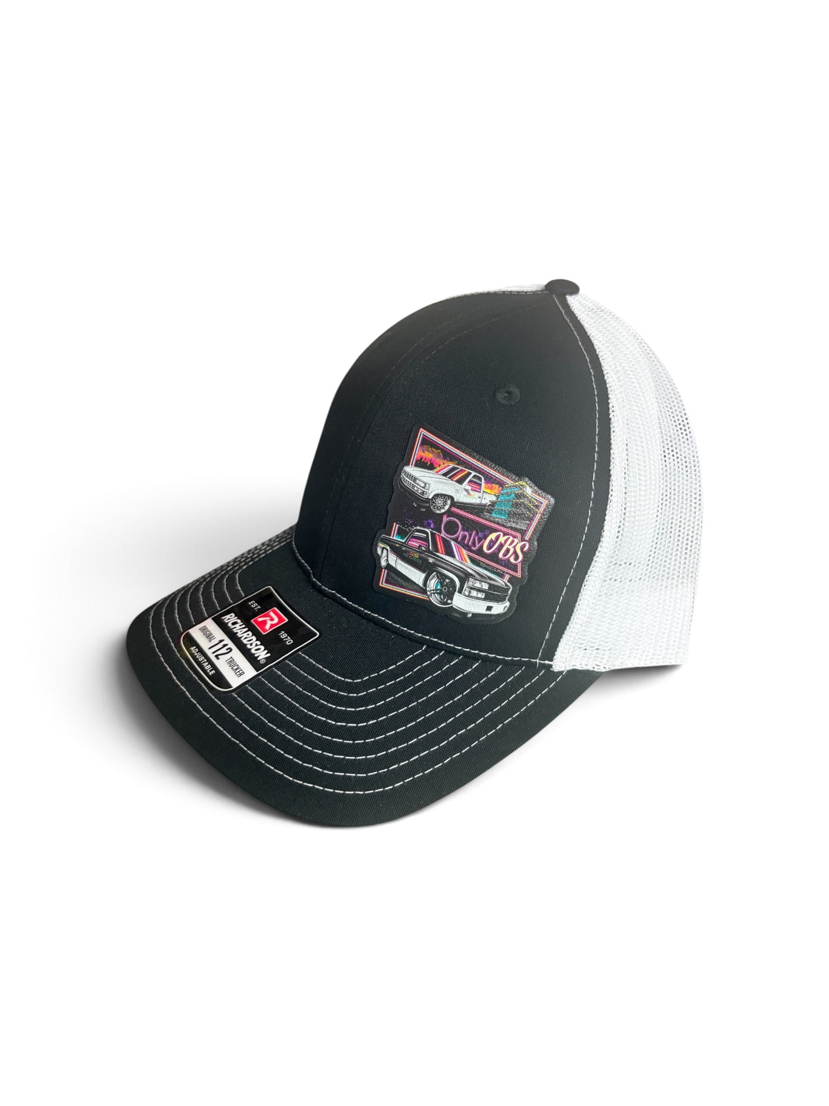 Pace Truck printed leather patch hat