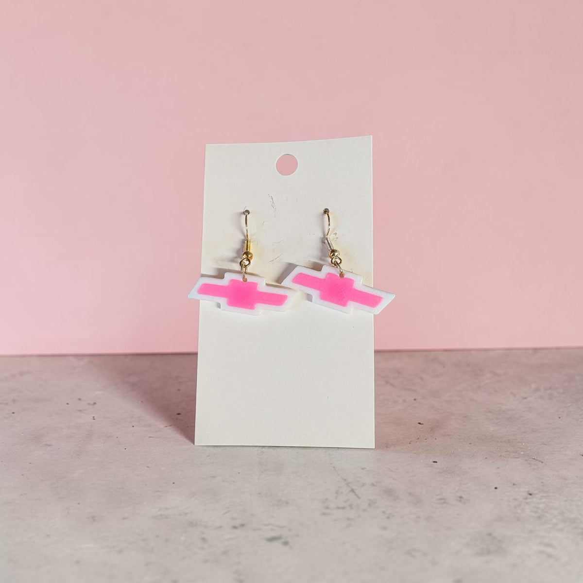 Dangle Bow Tie Earrings