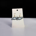 Dangle Bow Tie Earrings