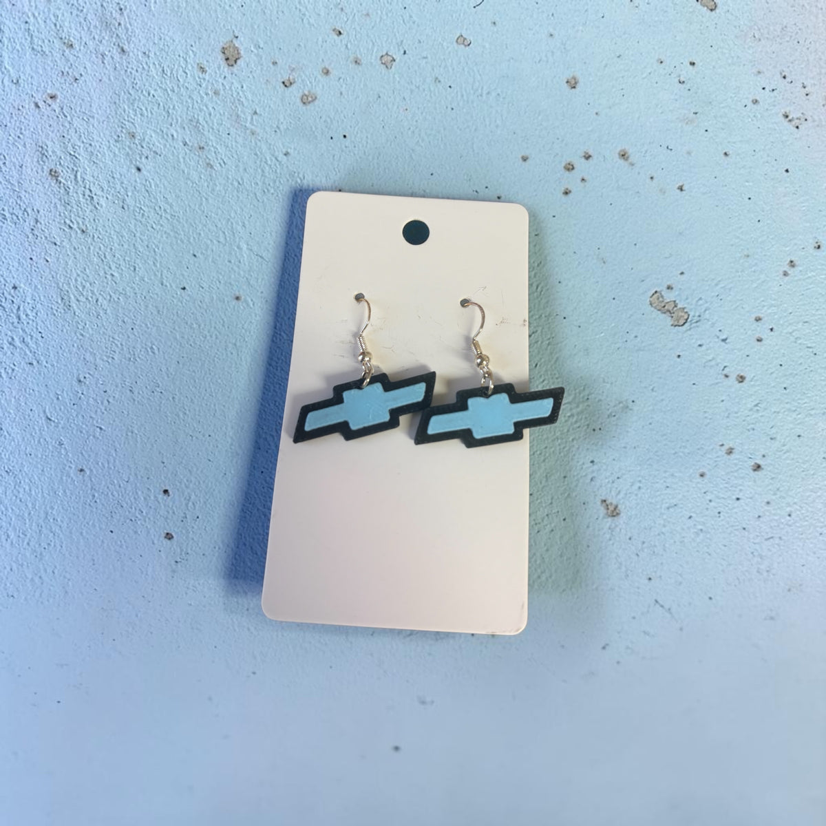 Dangle Bow Tie Earrings
