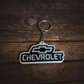Black and White bow tie Keyring