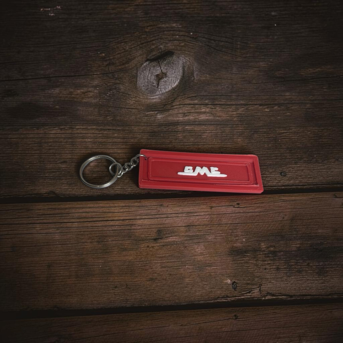 Red Tailgate Keyring