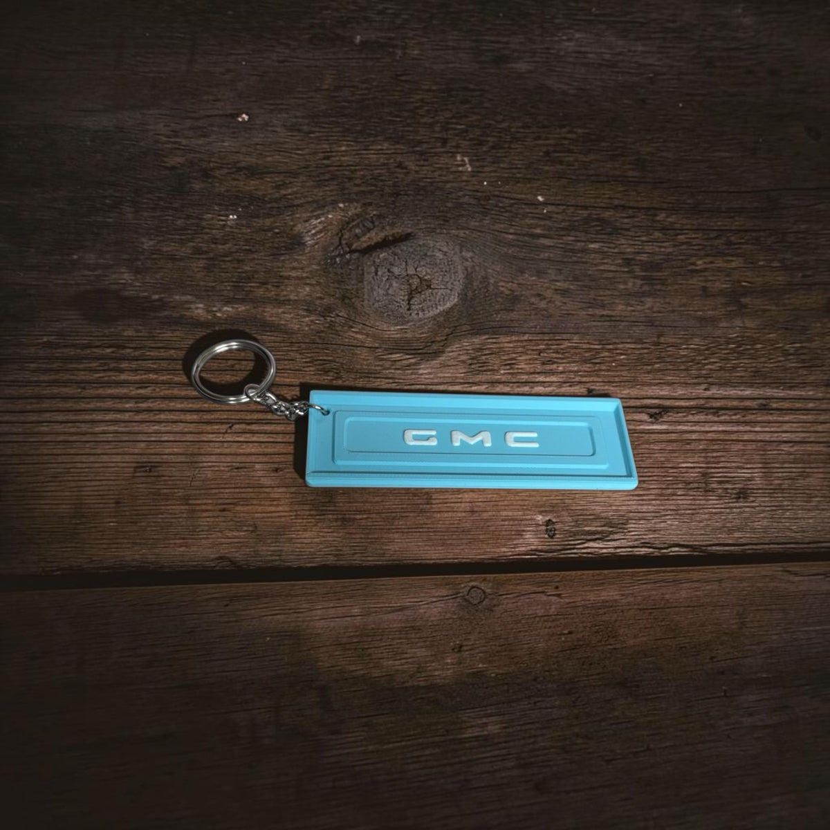 Light blue Tailgate keyring