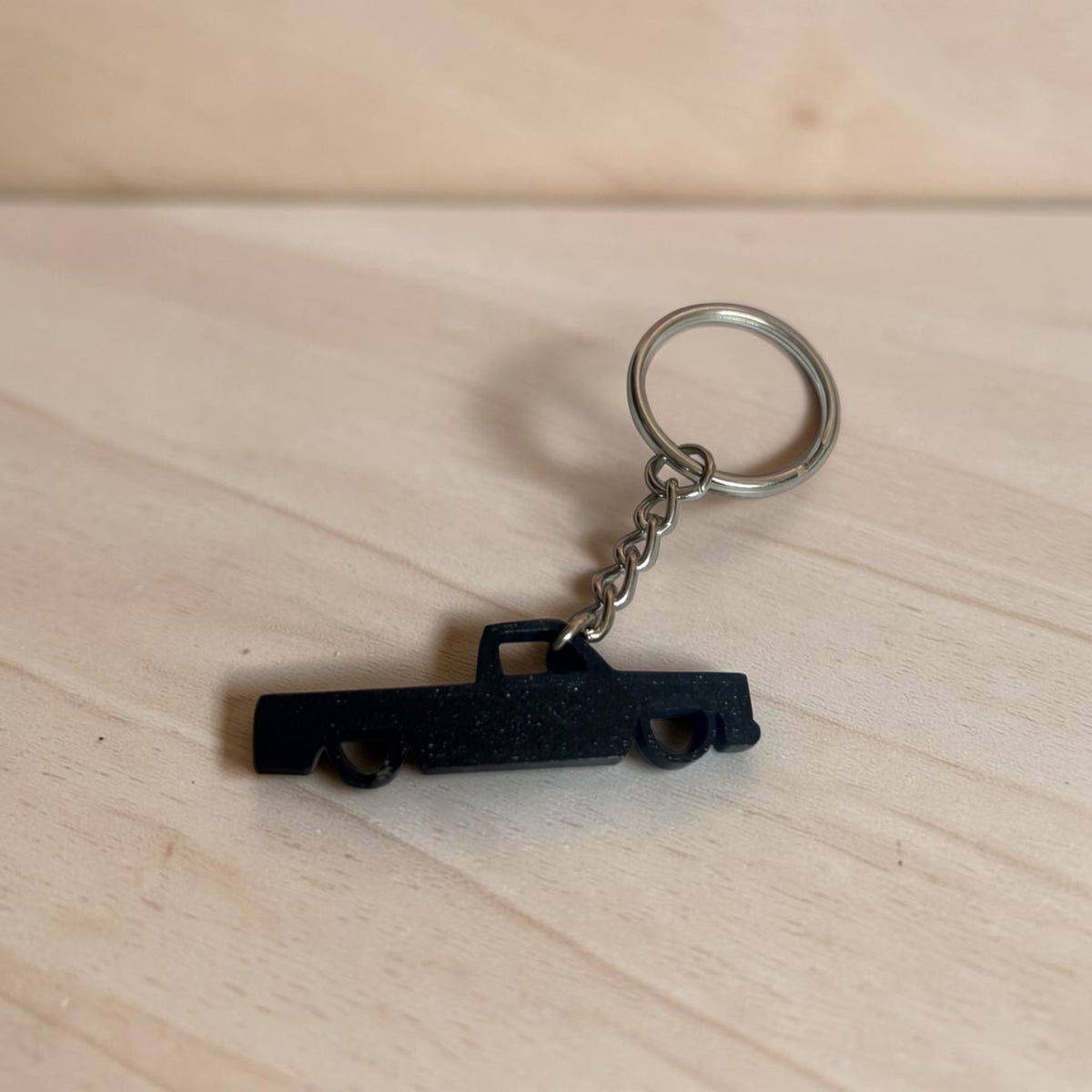 Squarebody Silhouette keychain