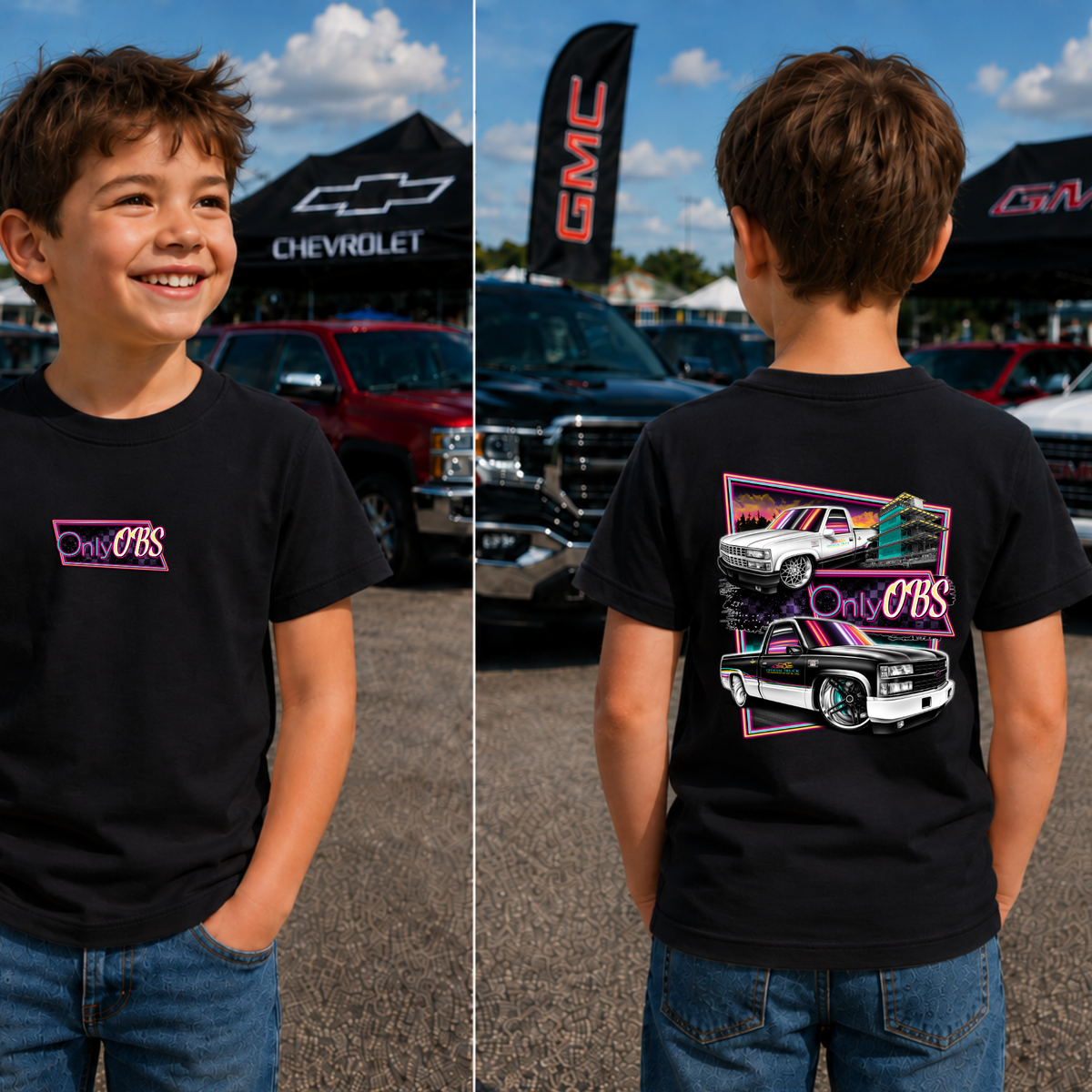 Only OBS YOUTH PACE TRUCK TSHIRT