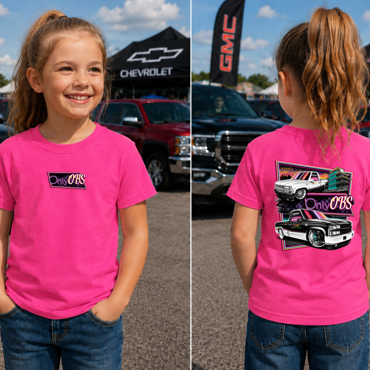 Only OBS YOUTH PACE TRUCK TSHIRT